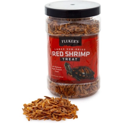 Flukers Sun-Dried Large Red Shrimp Treat