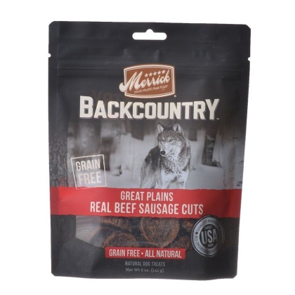 Merrick Backcountry Great Plains Real Beef Sausage Cuts