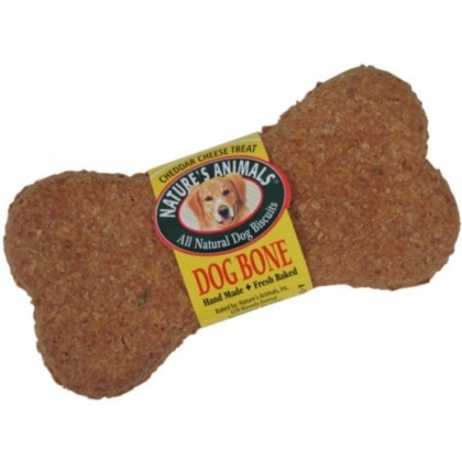 Natures Animals All Natural Dog Bone - Cheddar Cheese Flavor