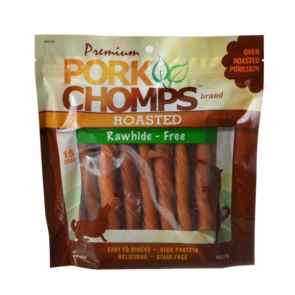 Pork Chomps Twistz Pork Chews - Roasted