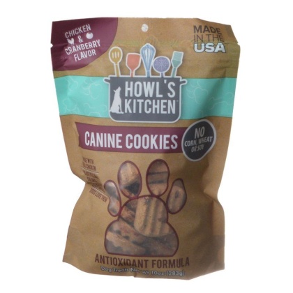 Howl\'s Kitchen Canine Cookies Antioxidant Formula - Chicken & Cranberry Flavor