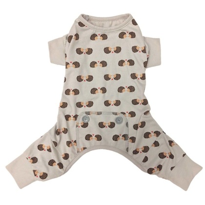 Fashion Pet Hedgehog Dog Pajamas Gray