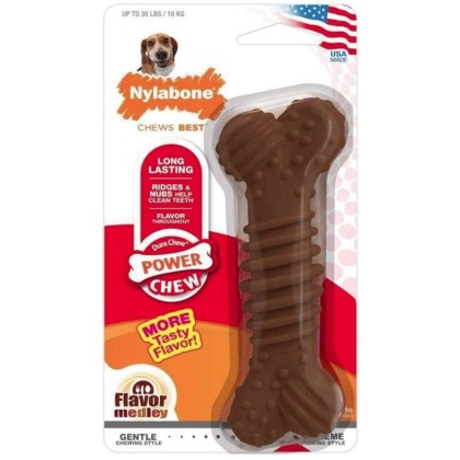 Nylabone Dura Chew Power Chew Bone Flavor Medley