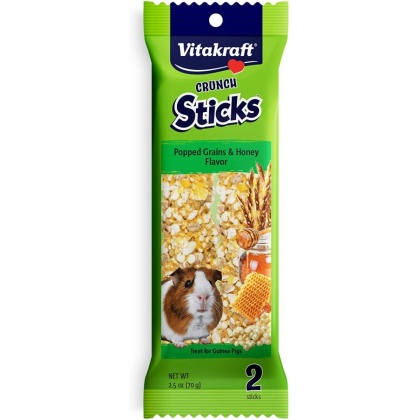 Vitakraft Guinea Pig Crunch Sticks with Popped Grains & Honey