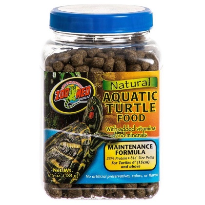 Zoo Med Natural Aquatic Turtle Food - Maintenance Formula (Pellets)